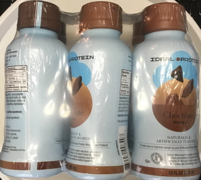 Ideal Protein Ready-to-serve Chocolate Shake - 6 bottles