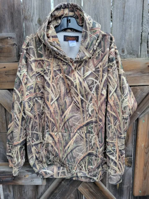 Yukon Gear Mossy Oak blades camo hoodie sweater in great shape. Size XXL