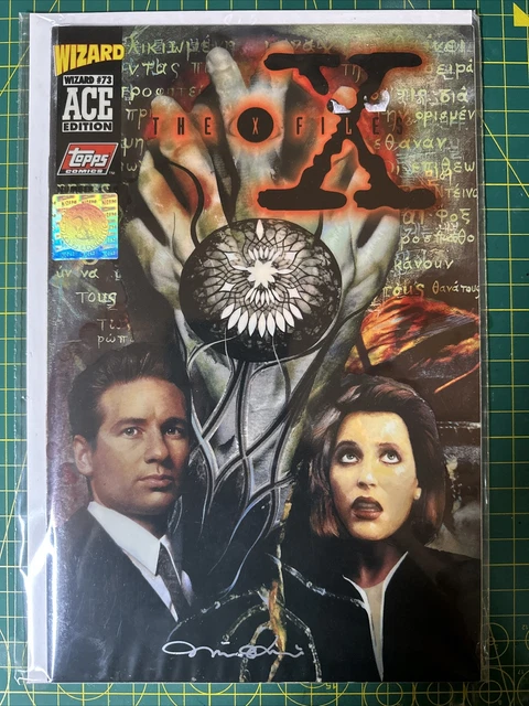 X-files #1 Wizard ace Variant, Signed By Miran Kim