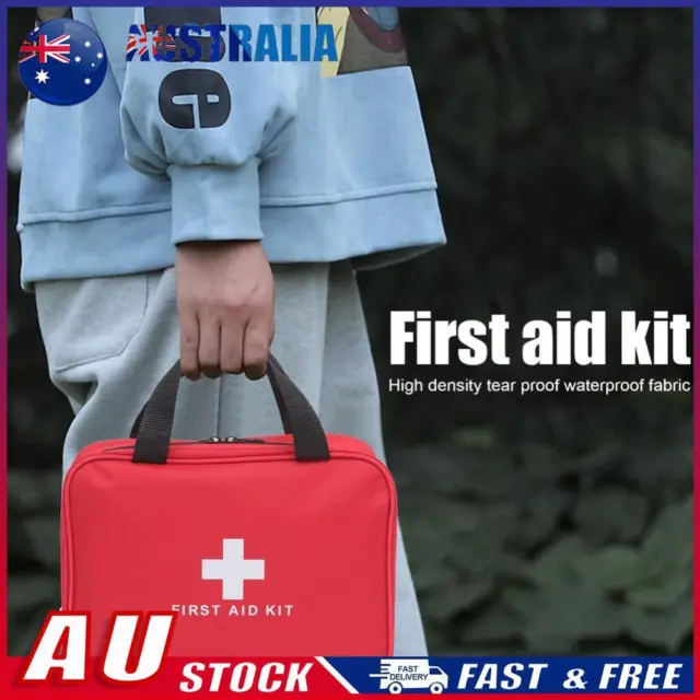 First Aid Kit Bag Empty Portable Emergency Medical Bag First Aid Storage Box *