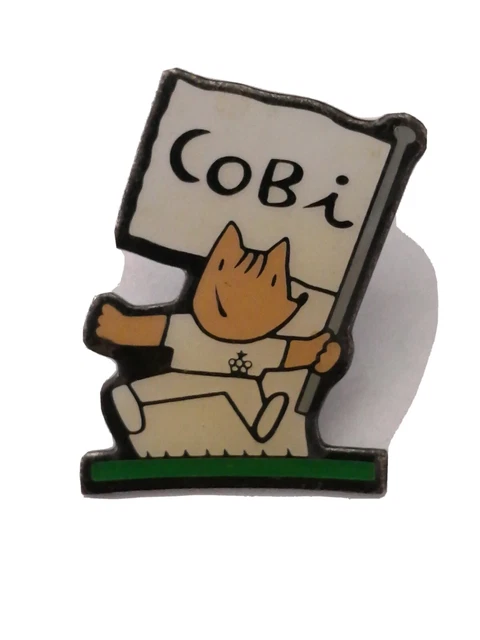 Pin's Mascotte Cobi JO Barcelone 1992 - Haltérophile Olympique Vintage