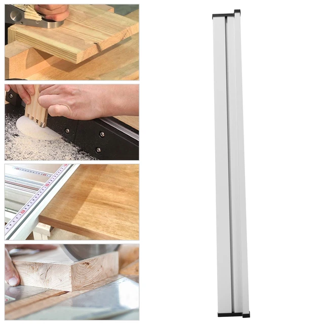 Guida A T In Alluminio Per Sega E Router - 800mm Per Lavorazione Legno - Foto 8