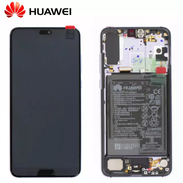 Original Huawei P20 Pro Affichage LCD + Touch Screen Akku 02351WTU Twilight Neuf