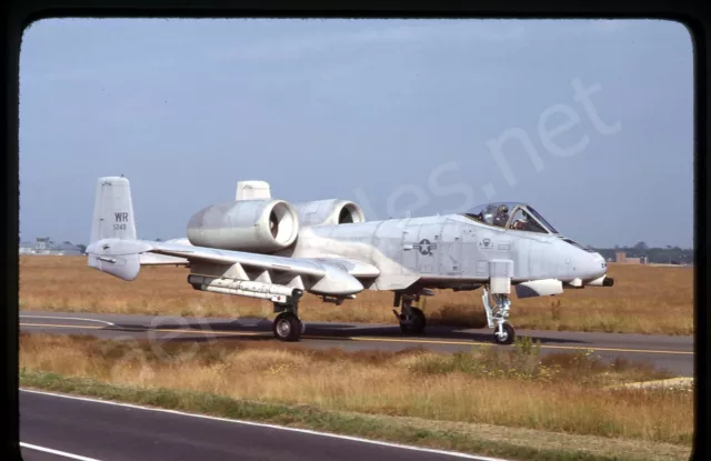 USAF Fairchild Republic A-10A 77-0249 Aug 79 Kodachrome Slide/Dia
