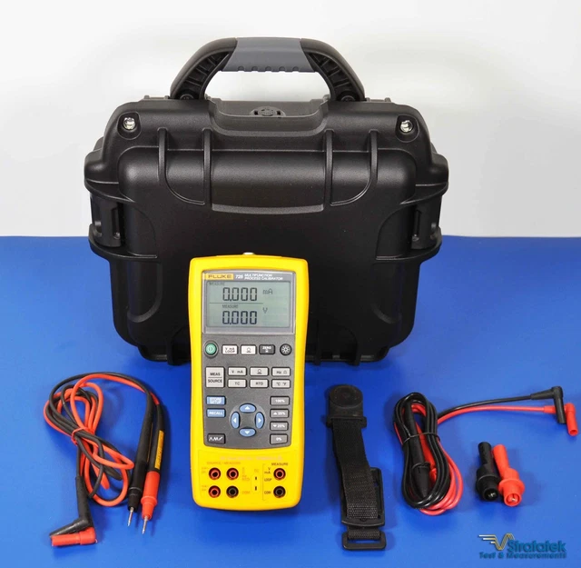 Fluke 725 Multifunction Process Calibrator - NIST Calibrated with Data, Warranty