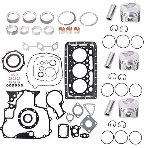 Overhaul Rebuild Kit Replacement for Kubota D902 Engine Tractor KX41-3 Excavator