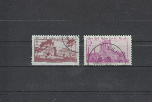 Nordzypern, Kibris Türk - Bauwerke - Briefmarken, gestempelt