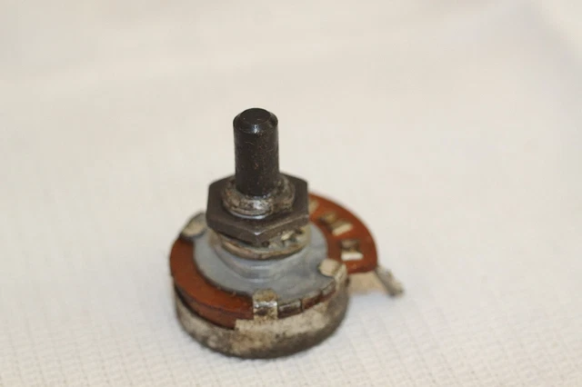 ANCIEN POTENTIOMÈTRE RADIO HM 10 65 - 100K*A - diamètre base 24 mm ...