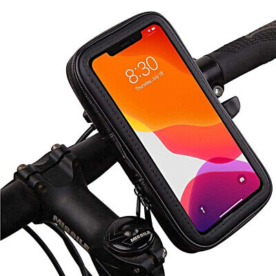 Support Téléphone Moto Rouge Support Téléphone Vélo pour Smartphone de 4,7 à 6,8 Pouces Universel avec Rotation à 360 ° 