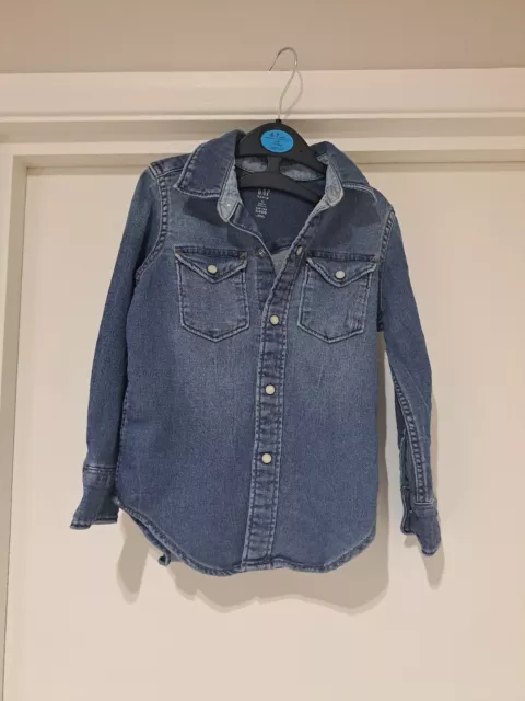 Camicia denim ragazzo Gap età 4 euc 2