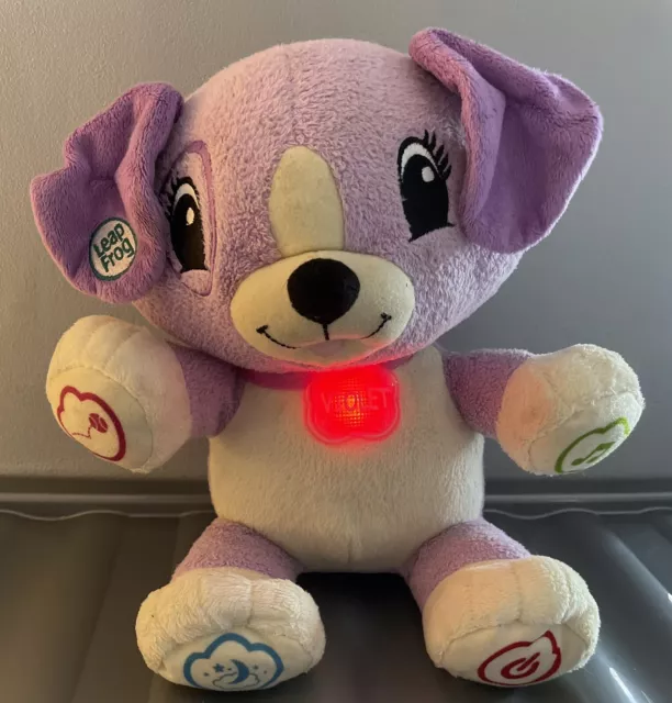 Leapfrog -My Pal Violet Cuddly Toy - Plays Songs And Music -12”