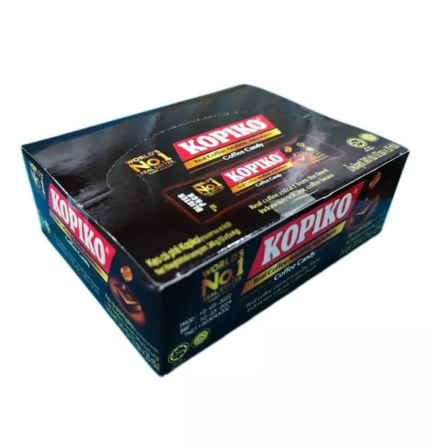 12 Packs Kopiko Coffee Candy Blister Pack Original Hard Candy (1 Box)