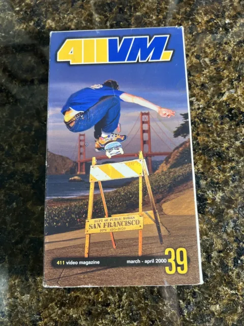 411VM Skateboarding Issue 39 VHS 2001