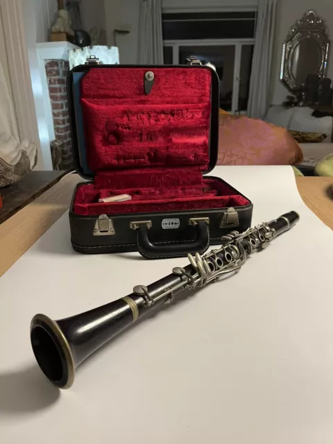 Vintage Wood Pierre Dumont Clarinet  Paris France