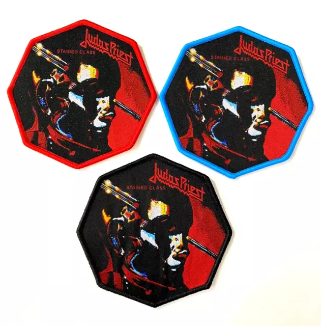 Judas Priest - Stained Class Embroidered Iron on, Sew On Patch Heavy Metal Badge