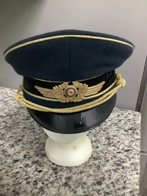WW2 GERMAN LUFTWAFFE Air Marshal General Officers Service Hat Cap ...