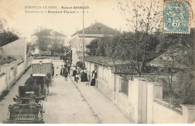 94 Joinville Le Pont #21644 Maison Brancier Restaurant Rocher Fleuri Caleches Ch