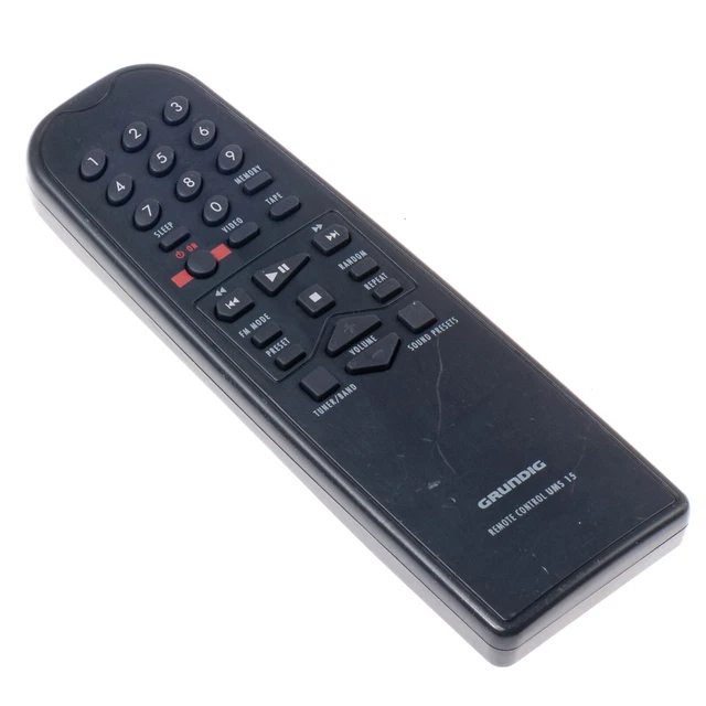 Télécommande Universelle De Remplacement BC75333M - Compatible Avec Système Micro HiFi Grundig M1000BT - Infrarouge, 10m - Bonremo