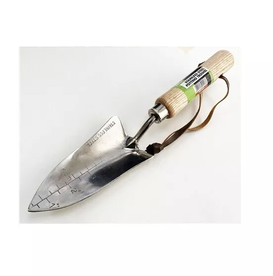 Heavy Duty Stainless Steel Transplanter Planter Potting Garden Hand Trowel