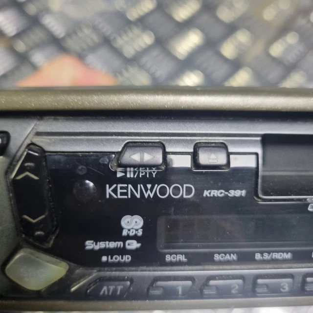 KENWOOD KRC391 CAR Stereo Radio Cassette Player Head Unit £31.99