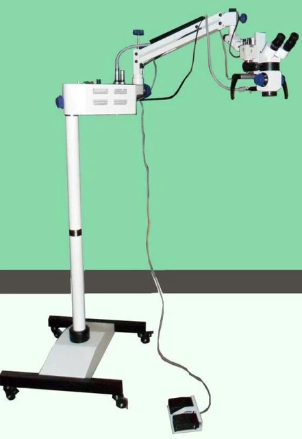 Microscope ORL Chirurgical Binoculaire – Mise Au Point Manuelle – Pied 3 étapes – Neuf