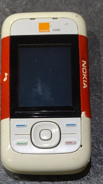 Ancien Telephone Vintage Nokia 5200 Telephone Portable