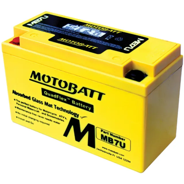 Motobatt MB7U 6.5Ah Battery