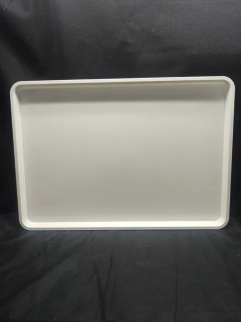 Lot of 4 18" x 26" White Plastic Proofing Board / Bagel Boards