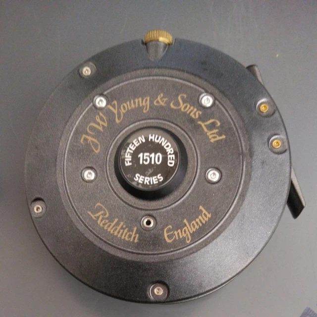 フライリール 英国製　JW Young & Sons 1810 Trout JW YOUNG & Sons LTD 1510 Fly Reel Redditch England Fishing W/Box