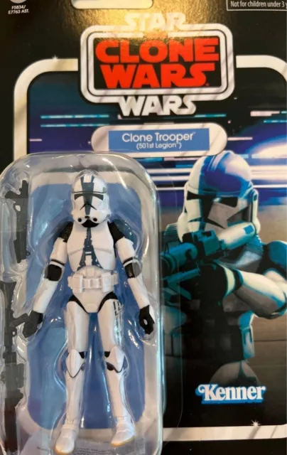 Star Wars TVC Vintage Collection Clone Trooper 501st Legion 3.75" VC240