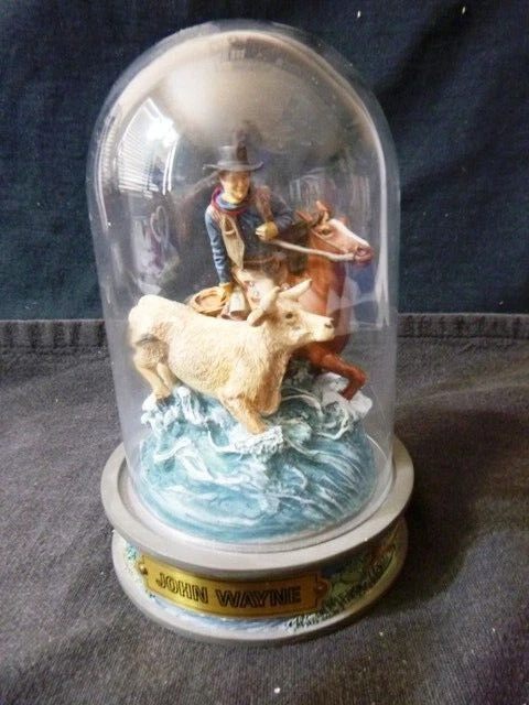 Franklin Mint John Wayne Figurine – Red River - Franklin Mint John Wayne Figurine – Red River -