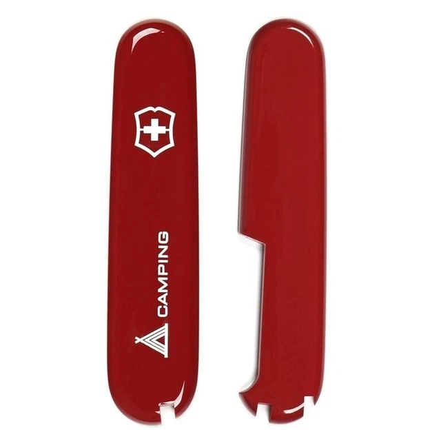 VICTORINOX 91 MM Plus Scales Cover Handles Grips Griffschalen Rot ...