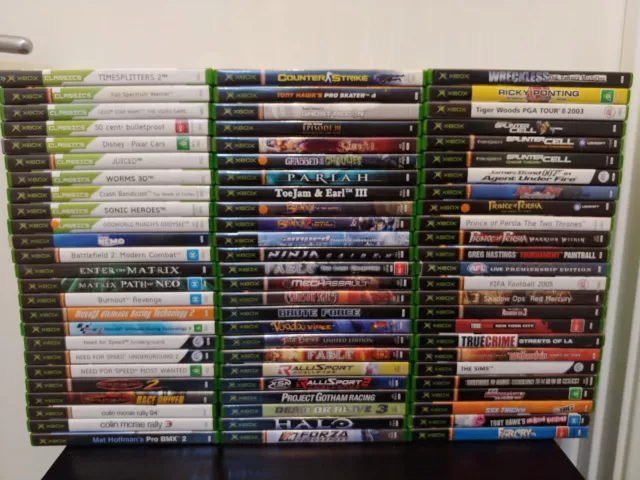 XBOX Original Games Multi Listing. Choose from over 100 Games AUS 🎮
