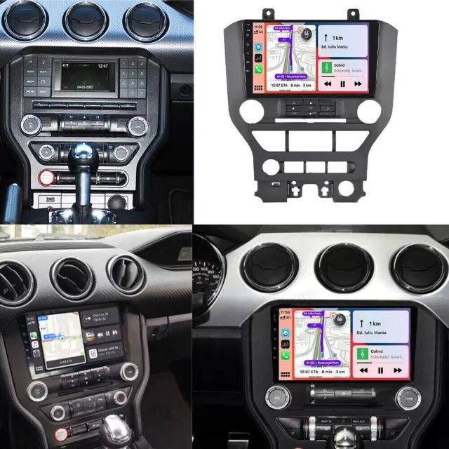 für Ford Mustang VI 2015-2020 Android 11.0 GPS Autoradio Navi CarPlay RDS 4+64GB