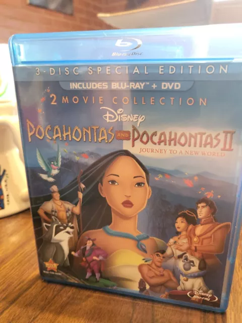 Disney Pocahontas 2-Movie Collection (Blu-ray Disc, 2012, 2-Disc Set)