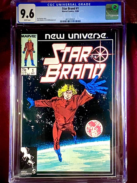 Star Brand #1 CGC 9.6 NM+ WHITE Marvel 1986 Key 1st app, Romita Jr. / Williamson