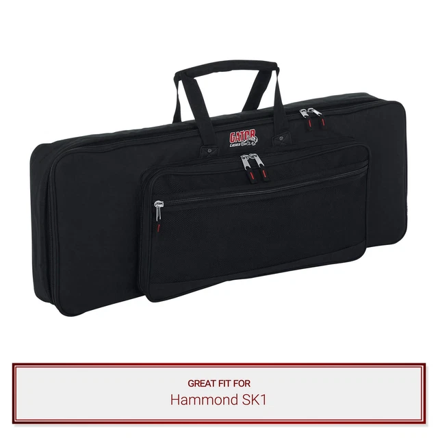 Gator Cases 49-Key Gig Bag Keyboard Case fits Hammond SK1
