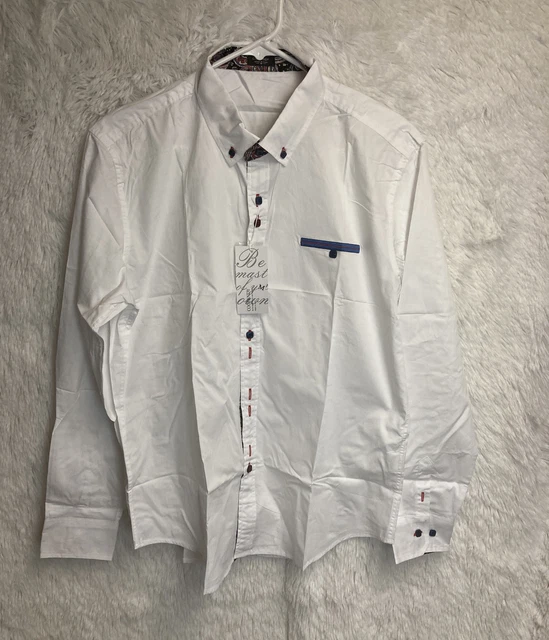 Coofandy Men's Fashion Slim Fit Dress Shirt Casual Exotic Shirt Men's Medium