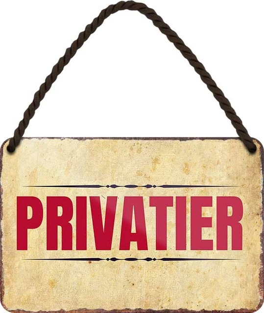 PRIVATIER RUHESTAND RENTNER Rente Privatmann lustig Hängeschild Schild C0397 EUR 9,99 PicClick DE