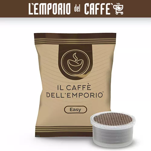 100 Capsule Il Caffè Dell' Emporio Compatibili Lavazza Espresso Point Easy Blu