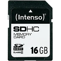 3 tarjetas SD 16 GB Intenso Class10