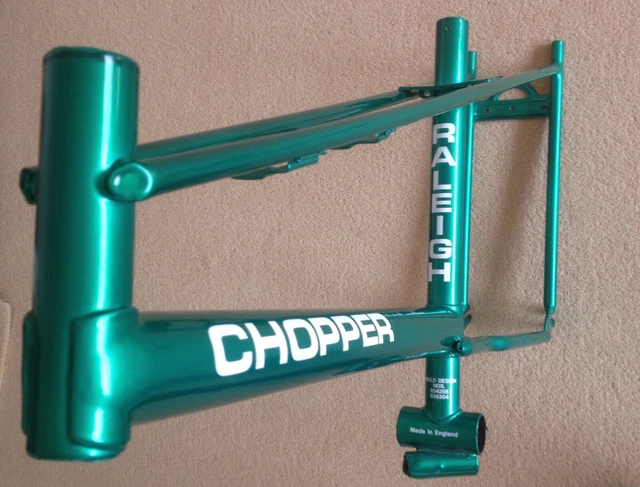 1970s RALEIGH CHOPPER MK1 CYCLE BIKE CHAIN GUARD IN BLUE MINT CONDITION - Foto 14