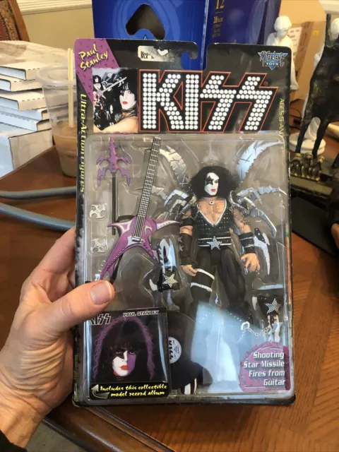 McFarlane Kiss Ultra  Action Figure Lot of 1 - Paul Stanley Still Sealed Free S