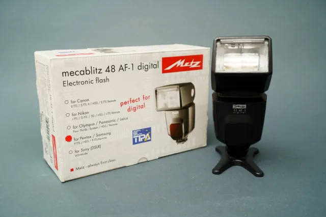 Metz Mecablitz 48 AF-1 TTL HSS Flash Speedlite For Pentax