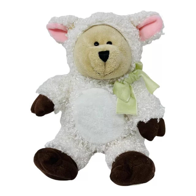 Starbucks Coffee Plush Bearista Bear 2009 Sheep Stuffed Animal 83rd Edition 10"