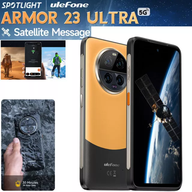 Ulefone Armor 23 Ultra 5G Smartphone Satellite Mobile Phone 512GB