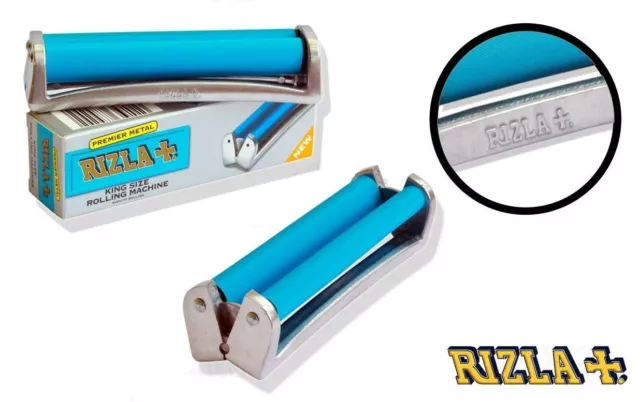 Genuine RIZLA Premium Metal Cigarette Rolling Machine King and Regular Size