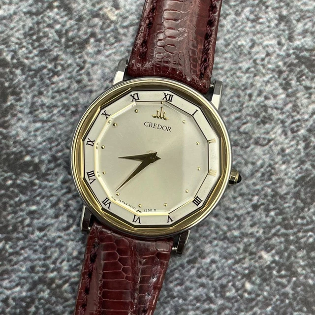 Montre Bracelet Seiko Credor V401-5650 Pour Femme - Modèle Occasion De Collection | Montre Japonaise