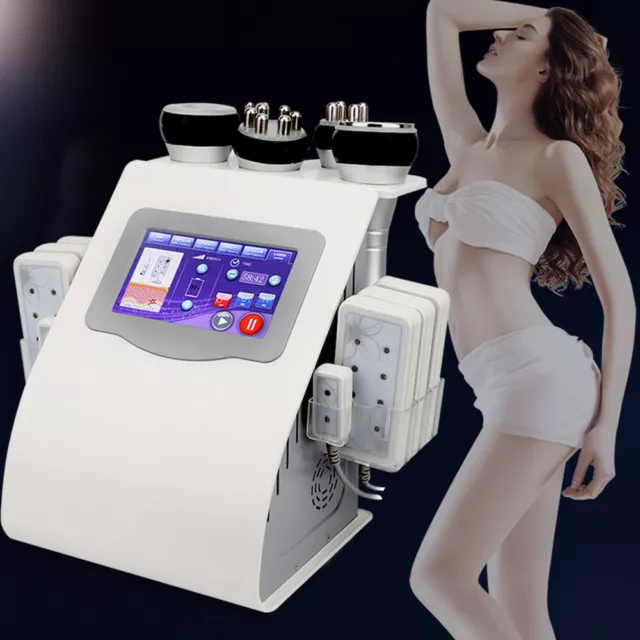 Máquina láser lipoláser profesional RF cavitación 8 almohadillas LLLT Lipo dispositivo láser