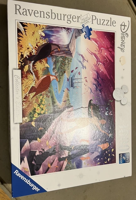 RAVENSBURGER DISNEY 1000 Piece Puzzle Pocahontas Jigsaw Collectors ...